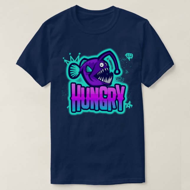 Camiseta Peixe Fome (Frente do Design)
