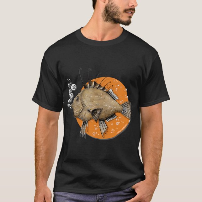 CAMISETA PEIXE FUTURISTA (Frente)