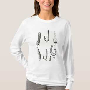 Camiseta Peixe-ganchos de pré-histórico e de Uncivilised