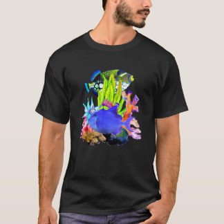 Camiseta Peixe Gatilho Niger Recife Agressivo Aquário Água