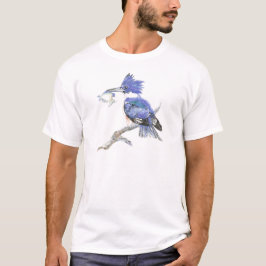 Camiseta Peixe-gato - com peixes - Coleção de Pássaros