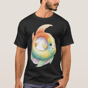 Camiseta PEIXE GATO DE PESCA VENCEDOR SUCESSO Aquarela