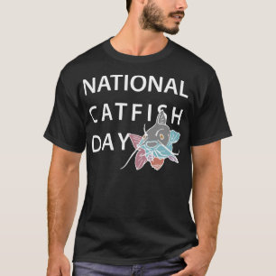 Camiseta Peixe-gato dia o 25 de junho nacional