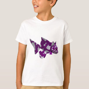 Camiseta Peixe-gato roxo