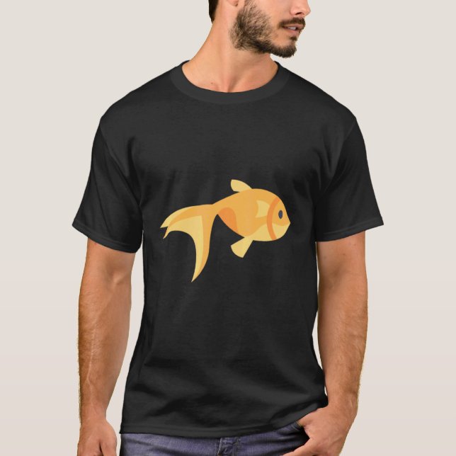Camiseta Peixe-Goldfish Artístico Koi Carp 1 (Frente)