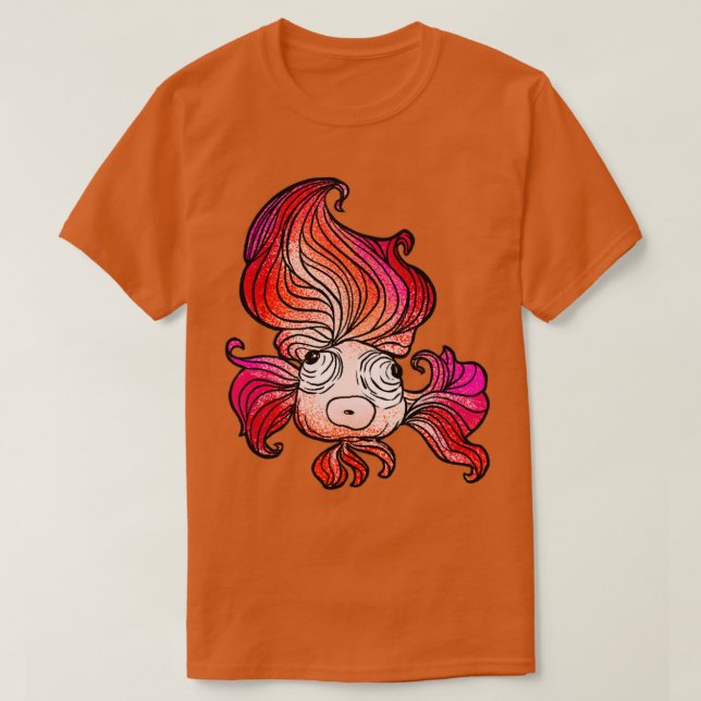 Camiseta Peixe-Goldfish II (Frente do Design)
