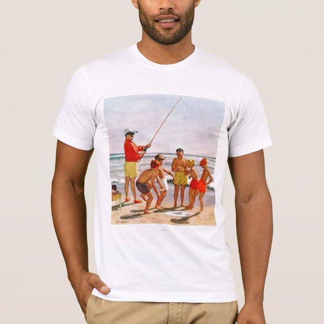 Camiseta Peixe Grande e Polonês de Richard Sargent (Frente)