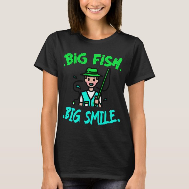 CAMISETA PEIXE GRANDE SORRISO GRANDE (Frente)