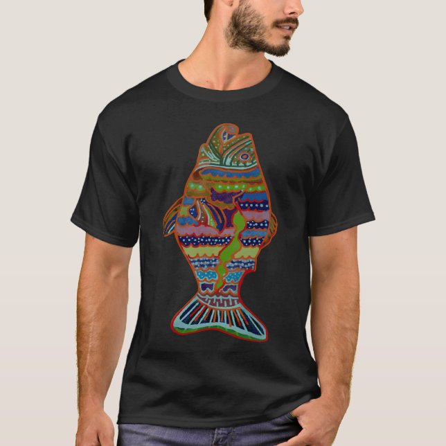 Camiseta Peixe Havaiano (Frente)