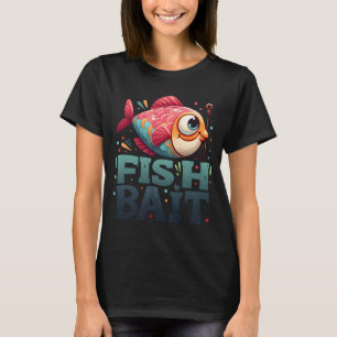 Camiseta peixe, isca, pesca, pescador