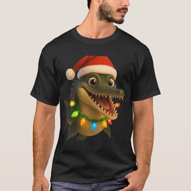 Camiseta Peixe Jacaré-de-Natal (Frente)