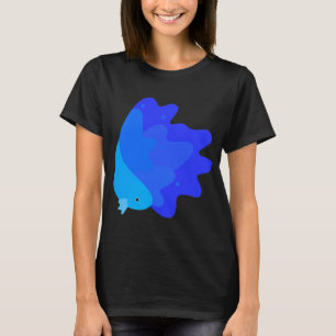 Camiseta Peixe Kawaii,design de peixe fofo