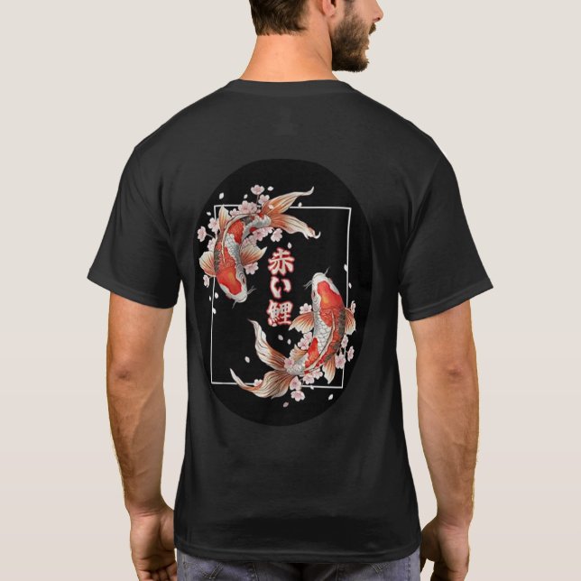 Camiseta Peixe Koi (Verso)