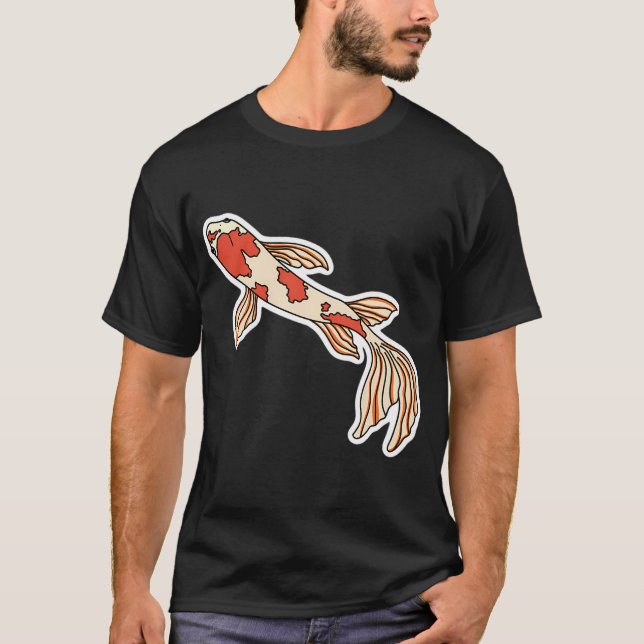 Camiseta peixe koi (Frente)