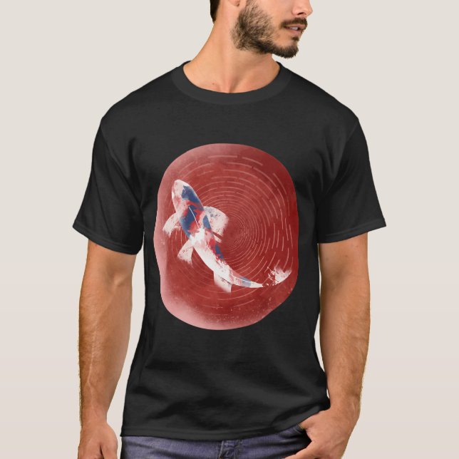 Camiseta peixe koi (Frente)