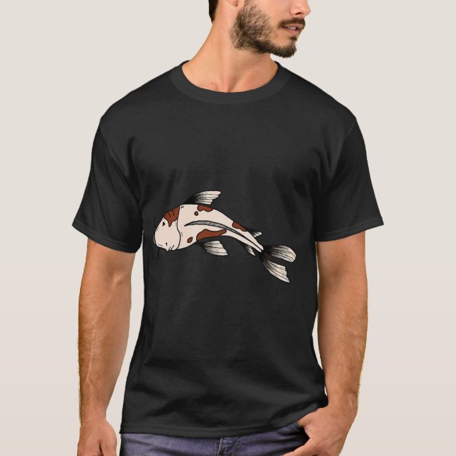 Camiseta peixe koi (Frente)