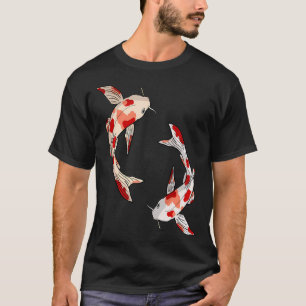 Camiseta peixe koi