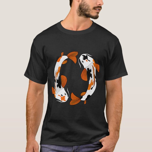 Camiseta peixe koi (Frente)