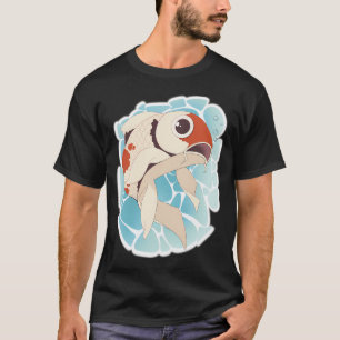 Camiseta peixe koi