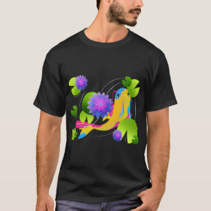 Camiseta Peixe Koi [ Amarelo ]