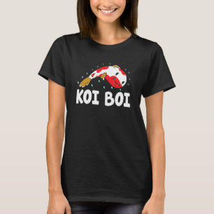 Camiseta Peixe Koi Boi Criação de Peixes Koi Koi Japonês F
