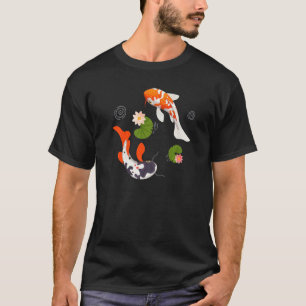 Camiseta Peixe Koi Carpa Japonesa Nishikigoi Japão Koi Lo