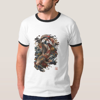 Camiseta Peixe Koi Japonês | Tatuagem Tradicional Japonesa