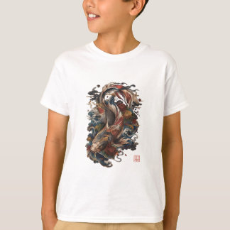 Camiseta Peixe Koi Japonês | Tatuagem Tradicional Japonesa