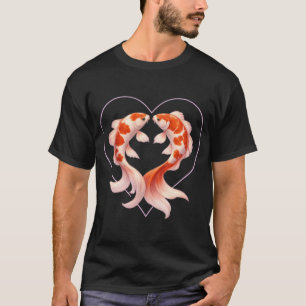 Camiseta Peixe Koi Kawaii – Desenho de Carpa Japonesa Sor