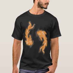 Camiseta Peixe Koi Laranja