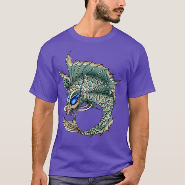 Camiseta Peixe Koi Premium _10 (Frente)