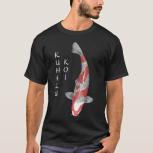 Camiseta Peixe Koi Variedade Kuhaku