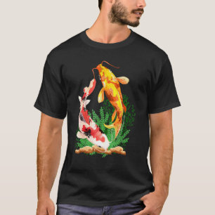 Camiseta Peixe Koi Vida Aquática Criatura Marinha