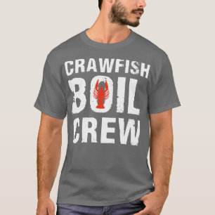 Camiseta Peixe-lagosta Arrefece Grupo de Lagostas Cajun Pre