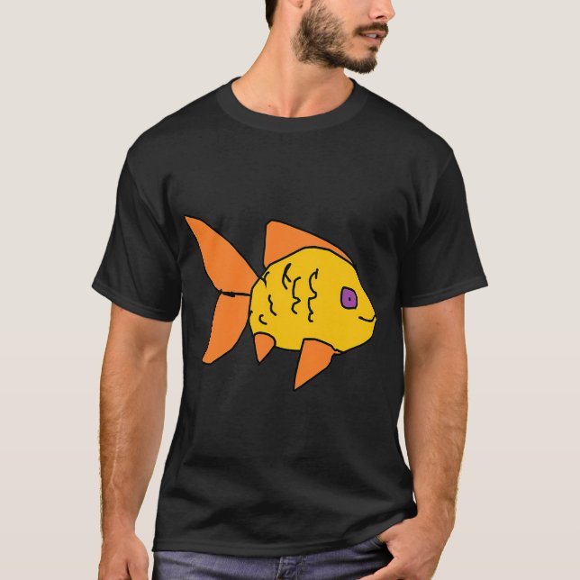 Camiseta peixe laranja (Frente)