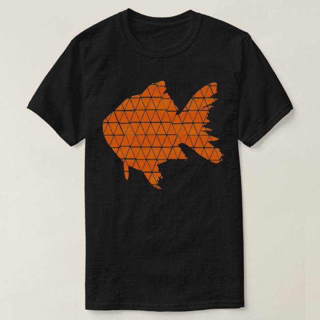 Camiseta Peixe Laranja 1 (Frente do Design)