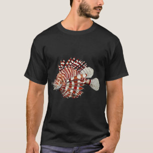 Camiseta Peixe-leão-vermelho/Röd drakfisk