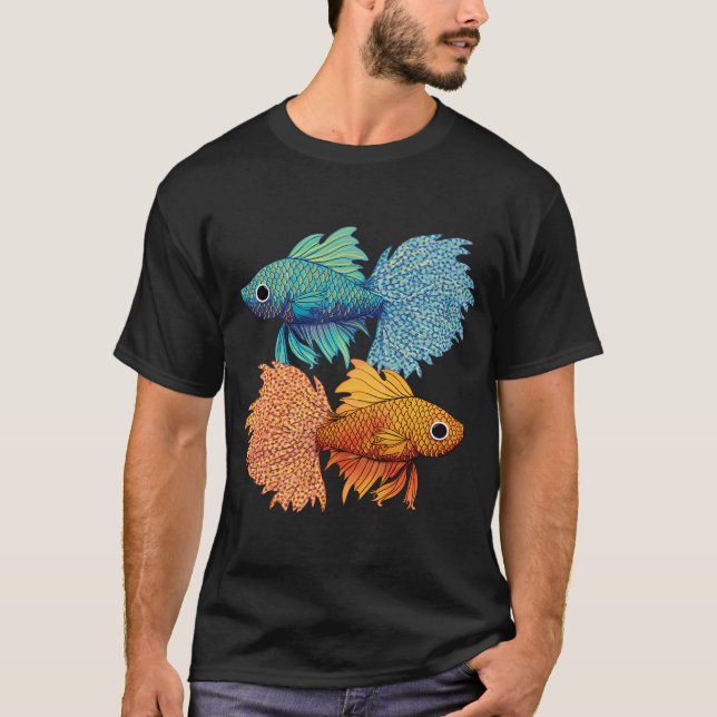 Camiseta Peixe Lutador (Frente)