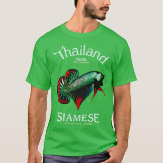 Camiseta Peixe-Lutador-Siames