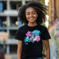 Peixe Lutador Tailandês Betta Ondas de Lótus Azul
