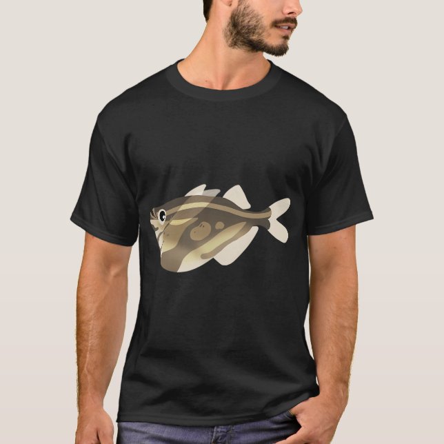 Camiseta Peixe-machadinho Marmorizado (C. strigata) (Frente)