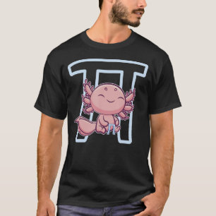 Camiseta Peixe-Mãe Marcha-Andando-Axolotl-Cute 3 14159