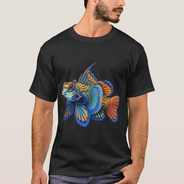 Camiseta peixe-mandarim (Frente)