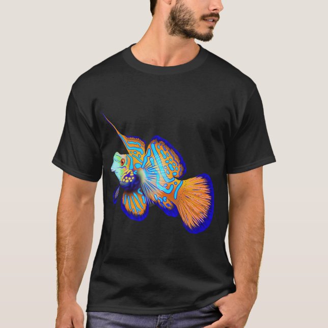 Camiseta peixe-mandarim (Frente)