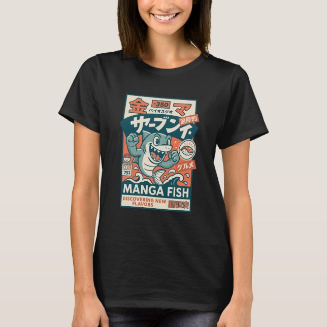 Camiseta Peixe Mangá (Frente)