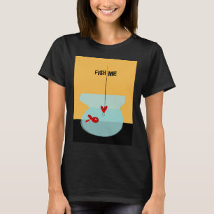 Camiseta Peixe-me- com legenda