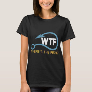 Camiseta Peixe Me Sorte Angustiado Retro Pescador Engraçado
