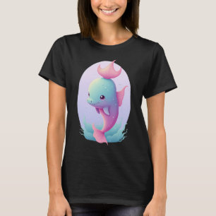 Camiseta Peixe Místico Kawaii