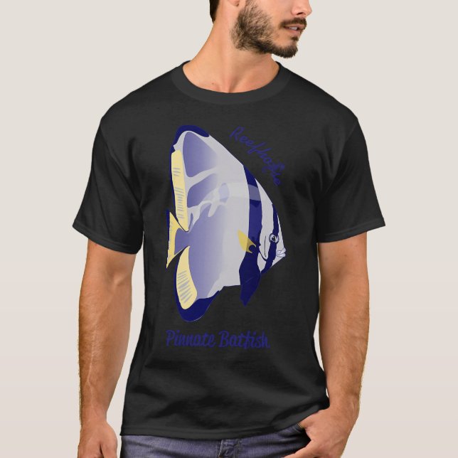 Camiseta Peixe-morcego-pinnado (Frente)