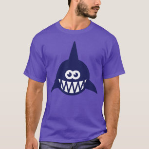 Camiseta Peixe Mostrando Dente Tubarão Predador Carnívoro 2